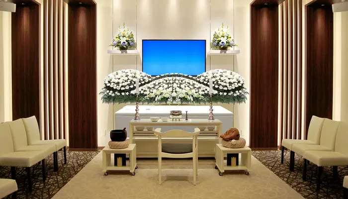 1日1組限定の完全貸切り家族葬ホール