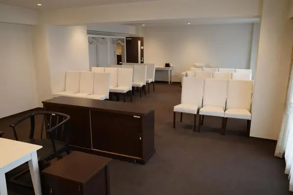 想送庵カノンで葬儀を行なった写真