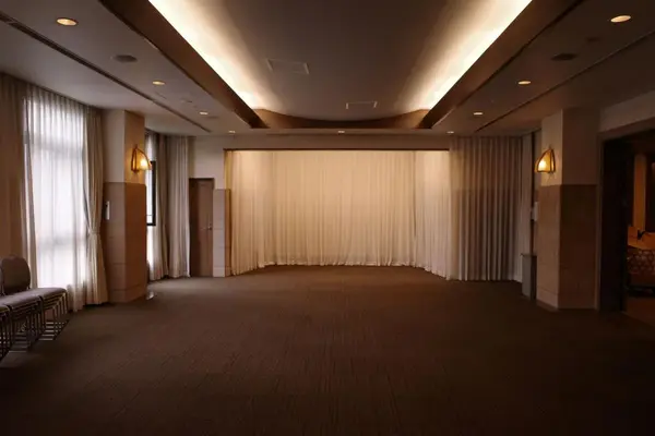 中央区立セレモニーホールで葬儀を行なった写真