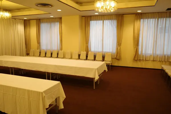 築地本願寺 別院で葬儀を行なった写真