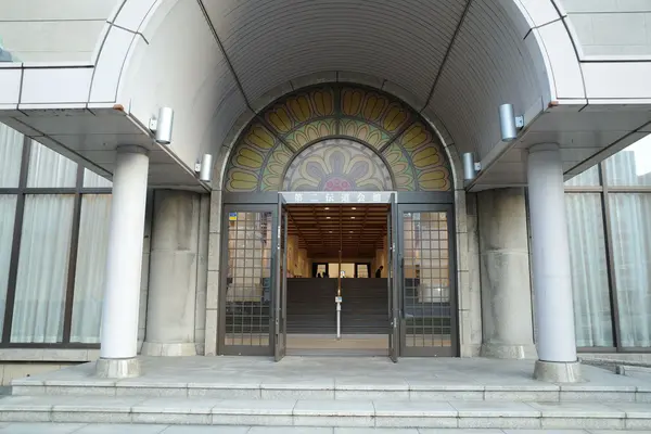 築地本願寺 別院で葬儀を行なった写真