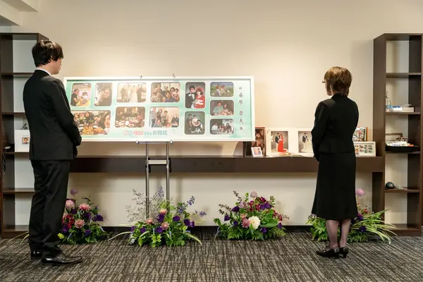 相談できるお葬式　品川営業所で葬儀を行なった写真