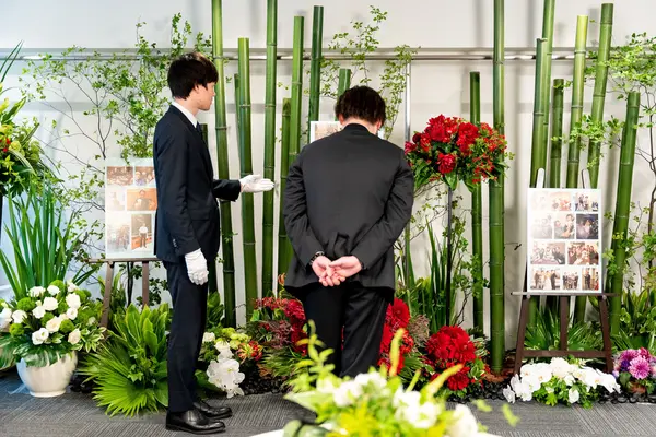 相談できるお葬式　品川営業所で葬儀を行なった写真