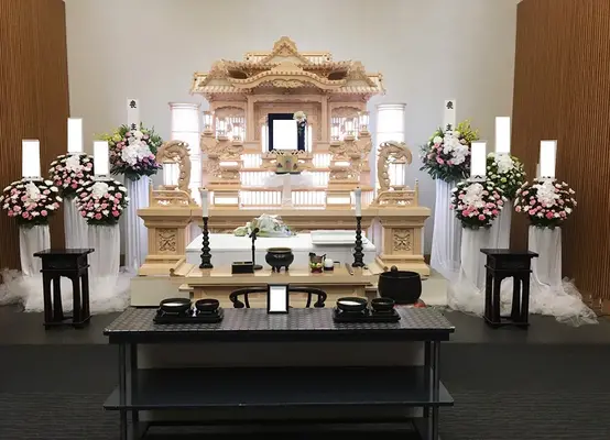 葬儀のともしび　越谷営業所で葬儀を行なった写真