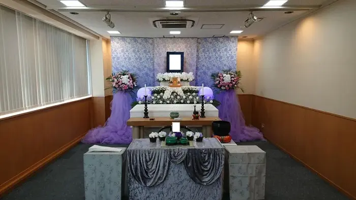 ひかりセレモニーで葬儀を行なった写真