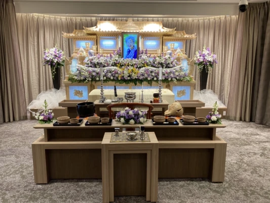 メモリード（三鷹メモリードホール）で葬儀を行なった写真