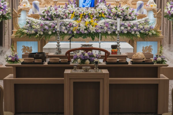 メモリード（三鷹メモリードホール）で葬儀を行なった写真