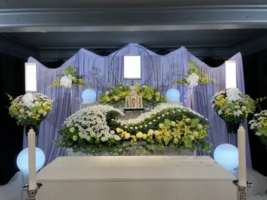 川崎市葬儀 はばたきグループ 川崎市幸区店で葬儀を行なった写真