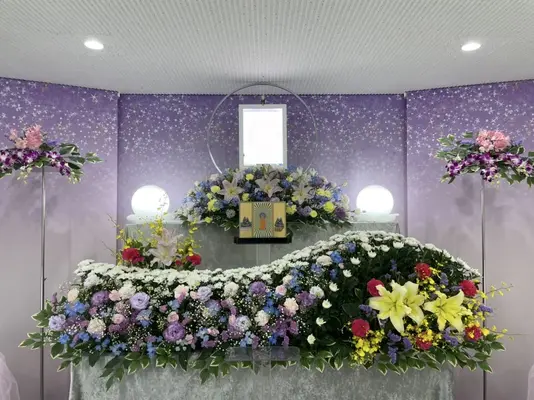 川崎市葬儀 はばたきグループ 川崎市幸区店で葬儀を行なった写真