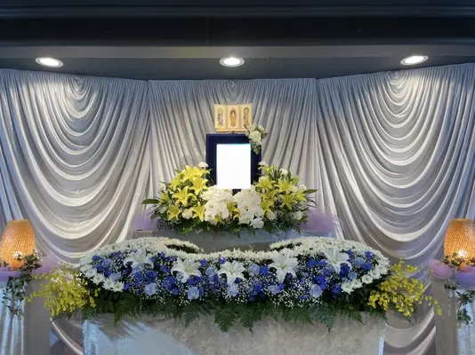 川崎市葬儀 はばたきグループ 川崎市幸区店で葬儀を行なった写真