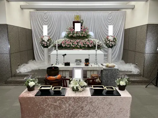 川崎市葬儀 はばたきグループ 川崎市幸区店で葬儀を行なった写真