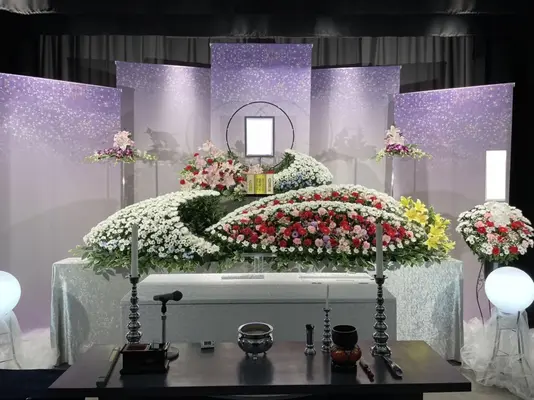 川崎市葬儀 はばたきグループ 川崎市幸区店で葬儀を行なった写真