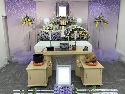 川崎市葬儀 はばたきグループ 川崎市幸区店で葬儀を行なった写真