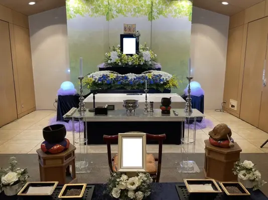 川崎市葬儀 はばたきグループ 川崎市幸区店で葬儀を行なった写真