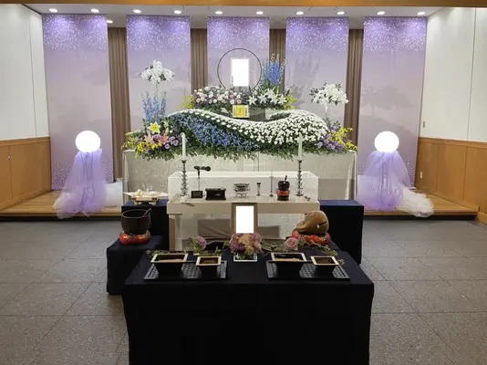 川崎市葬儀 はばたきグループ 川崎市幸区店で葬儀を行なった写真