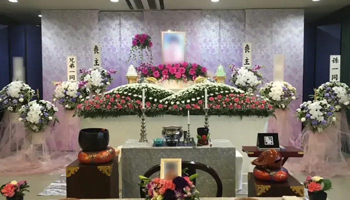 きみえセレモニーサービス（東松山営業所）で葬儀を行なった写真