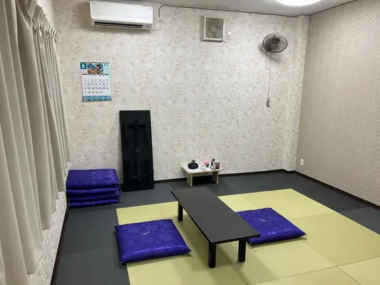 安祥寺で葬儀を行なった写真