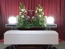 祭壇付き火葬式