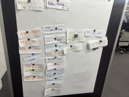 テスト典礼で葬儀を行なった写真