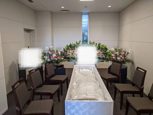 高崎市民葬祭で葬儀を行なった写真