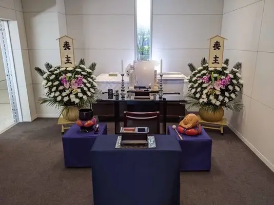 高崎市民葬祭で葬儀を行なった写真