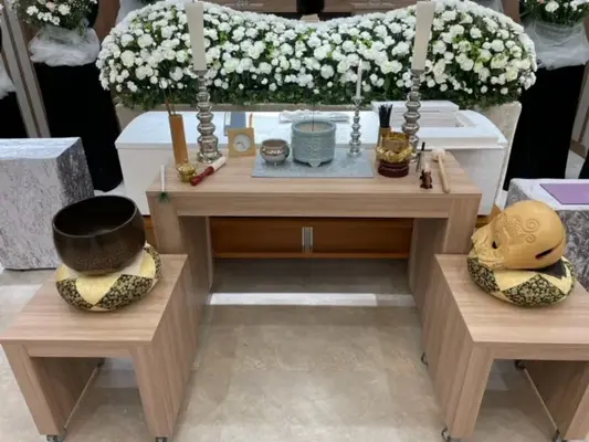 ファイナル・サービス リンクで葬儀を行なった写真