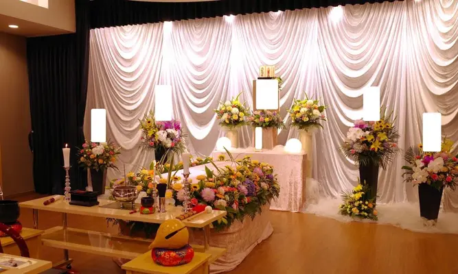 相談できるお葬式　船橋営業所で葬儀を行なった写真