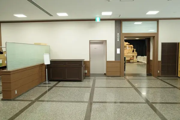 馬込斎場で葬儀を行なった写真