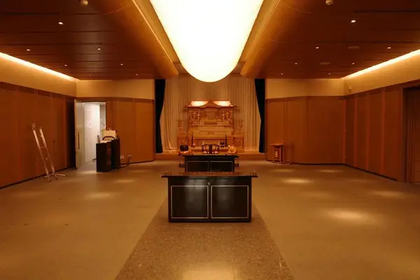 千葉市斎場で葬儀を行なった写真