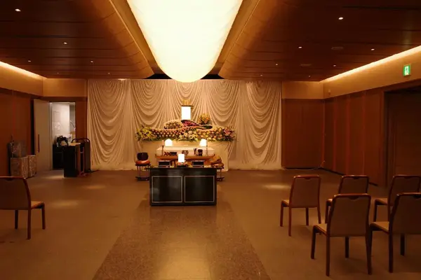 千葉市斎場で葬儀を行なった写真