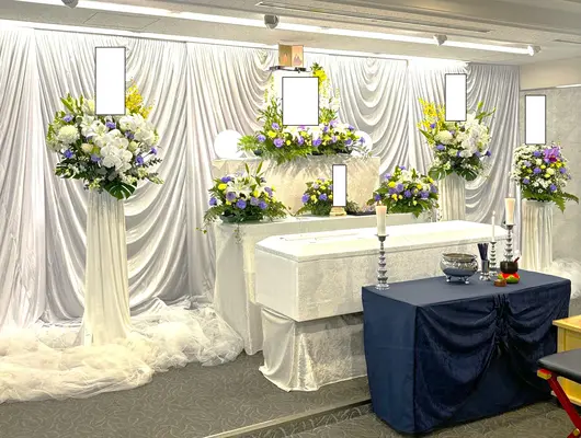 相談できるお葬式　川口営業所で葬儀を行なった写真