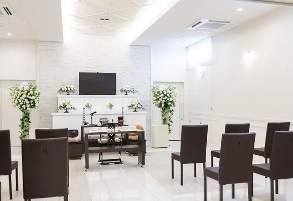 家族葬式場 小さな森の家 牛久南で葬儀を行なった写真