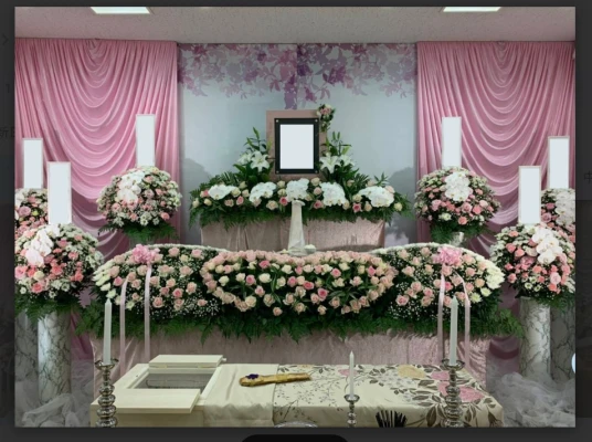 中川典礼で葬儀を行なった写真