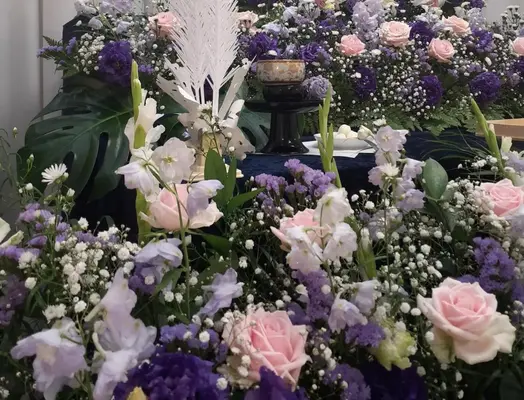 グランセレモ東京（町屋営業所）で葬儀を行なった写真