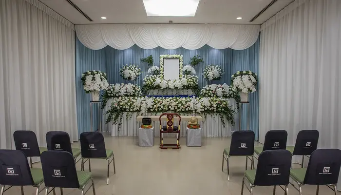 グランセレモ東京で葬儀を行なった写真