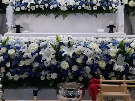 グランセレモ東京（桐ケ谷営業所）で葬儀を行なった写真