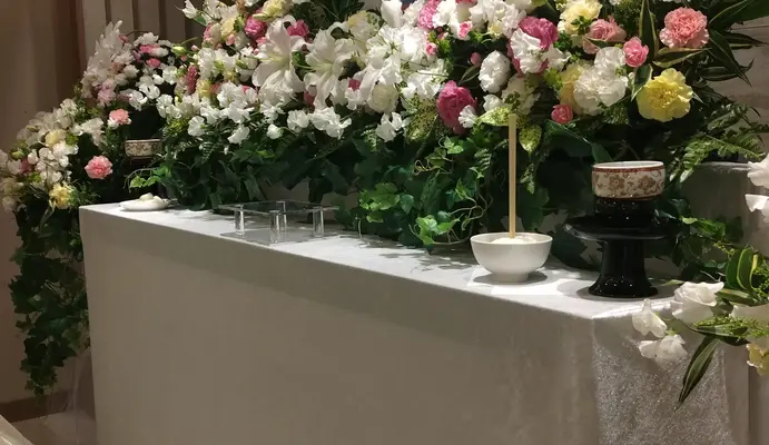 グランセレモ東京（堀ノ内営業所）で葬儀を行なった写真