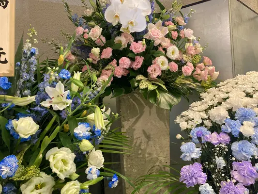 かすみ式典（町田営業所）で葬儀を行なった写真