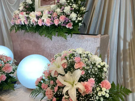 かすみ式典（町田営業所）で葬儀を行なった写真