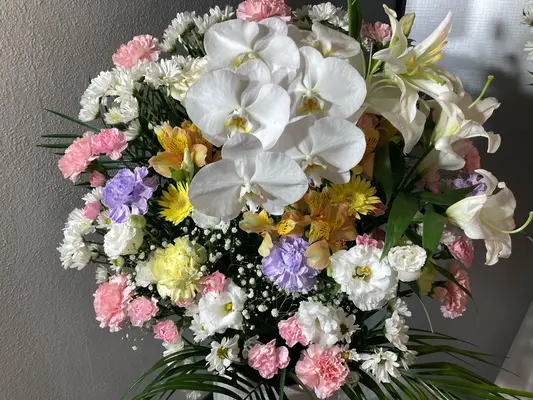 かすみ式典（町田営業所）で葬儀を行なった写真