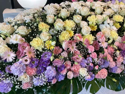 かすみ式典（町田営業所）で葬儀を行なった写真