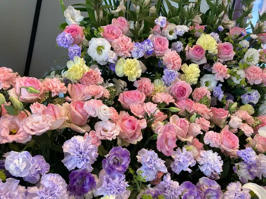 かすみ式典（町田営業所）で葬儀を行なった写真