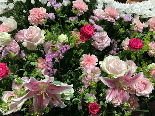 かすみ式典（町田営業所）で葬儀を行なった写真