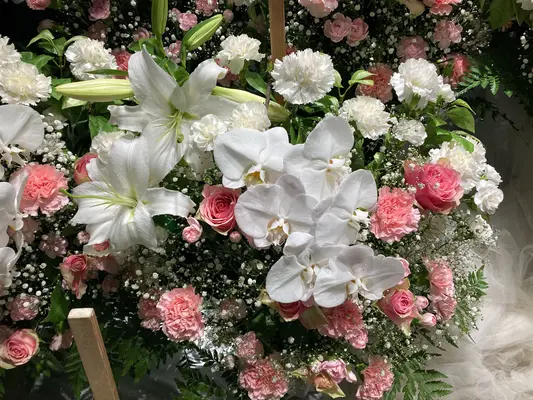 かすみ式典（町田営業所）で葬儀を行なった写真