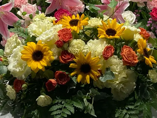 かすみ式典（町田営業所）で葬儀を行なった写真