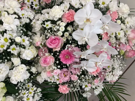 かすみ式典（町田営業所）で葬儀を行なった写真