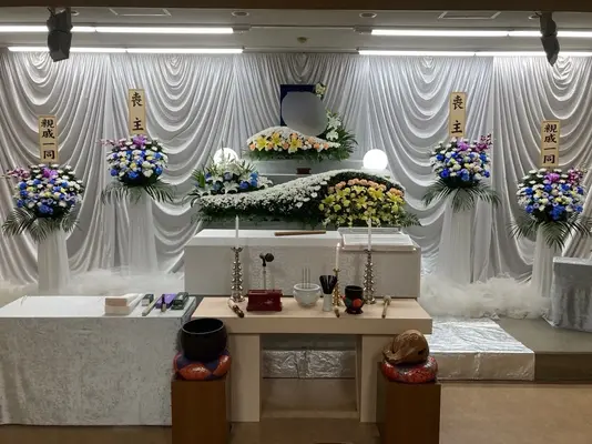 かすみ式典（町田営業所）で葬儀を行なった写真