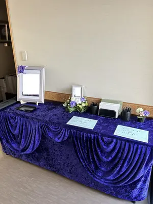 大泉橋戸会館で葬儀を行なった写真