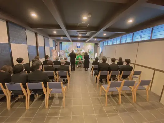 メモリーホール仏子で葬儀を行なった写真