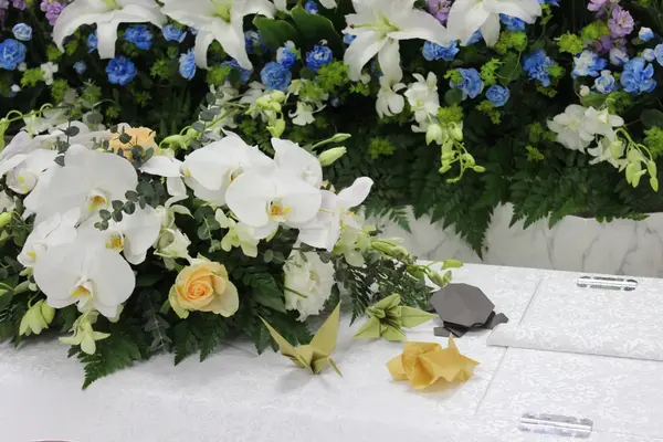 県央みずほ斎場で葬儀を行なった写真